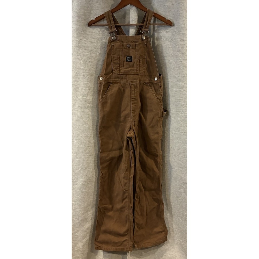 LAKIN McKEY by KEY Size 14 CARPENTER BIB OVERALLS Farm Ranch Kids
